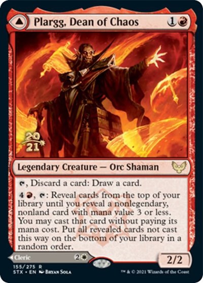 Plargg, Dean of Chaos // Augusta, Dean of Order [Strixhaven: School of Mages Prerelease Promos] - The Mythic Store | 24h Order Processing
