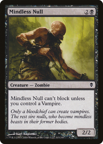Mindless Null [Zendikar] - The Mythic Store | 24h Order Processing