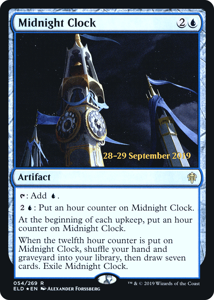Midnight Clock [Throne of Eldraine Prerelease Promos] - The Mythic Store | 24h Order Processing