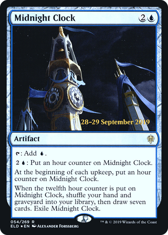 Midnight Clock [Throne of Eldraine Prerelease Promos] - The Mythic Store | 24h Order Processing