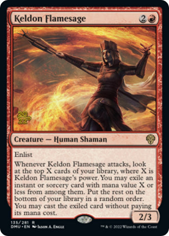 Keldon Flamesage [Dominaria United Prerelease Promos] - The Mythic Store | 24h Order Processing