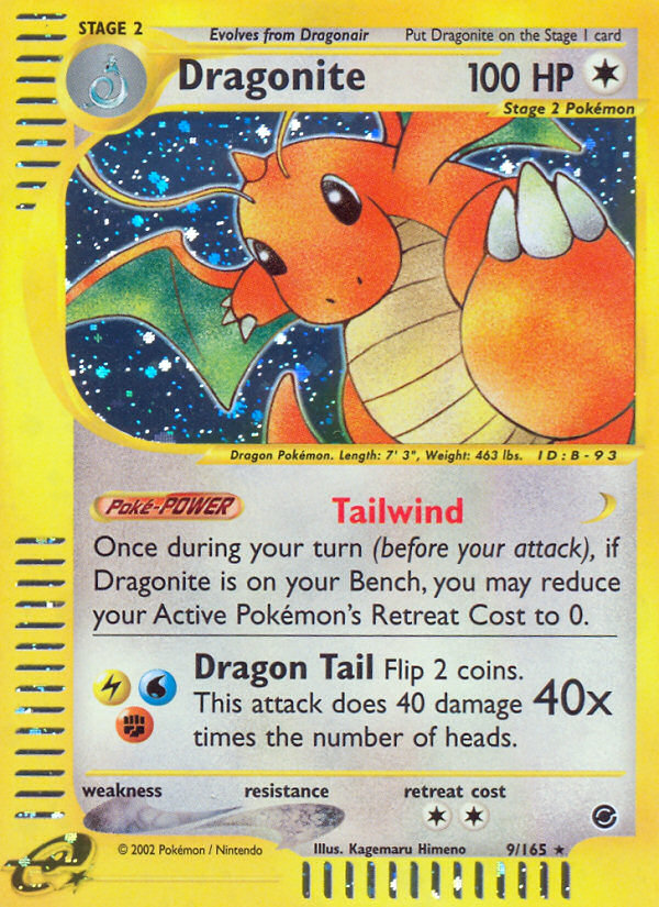 Dragonite (9/165) [Expedition: Base Set] - The Mythic Store | 24h Order Processing