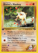 Blaine's Mankey (63/132) [Gym Challenge 1st Edition] - The Mythic Store | 24h Order Processing