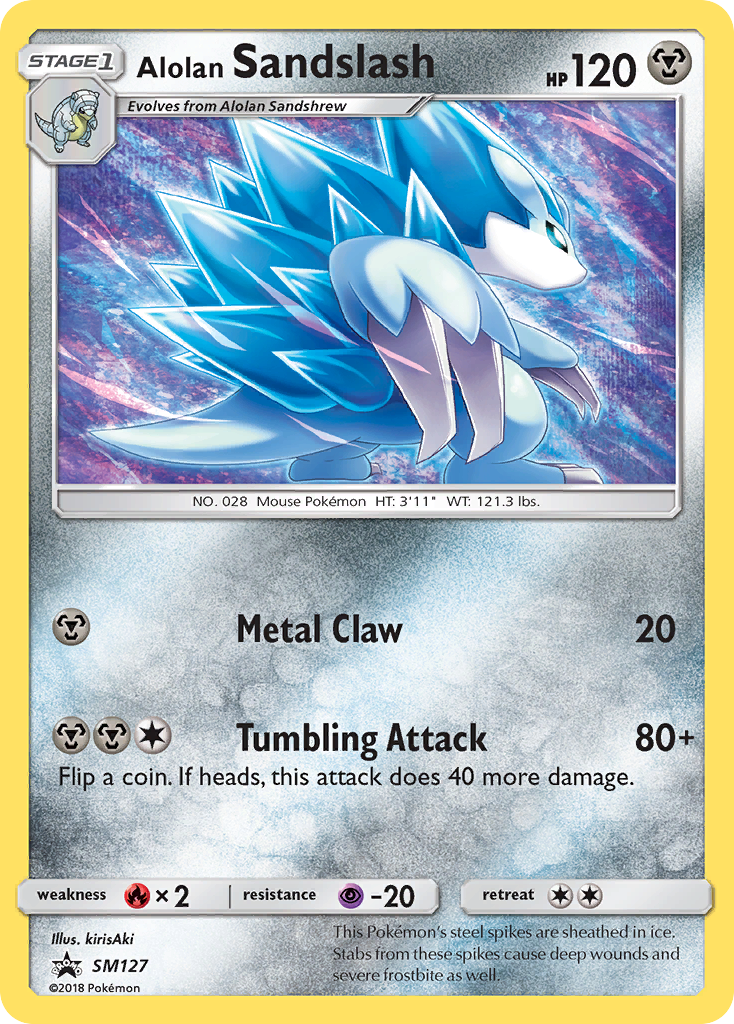 Alolan Sandslash (SM127) [Sun & Moon: Black Star Promos] - The Mythic Store | 24h Order Processing