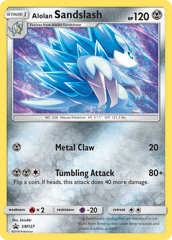 Alolan Sandslash (SM127) [Sun & Moon: Black Star Promos] - The Mythic Store | 24h Order Processing