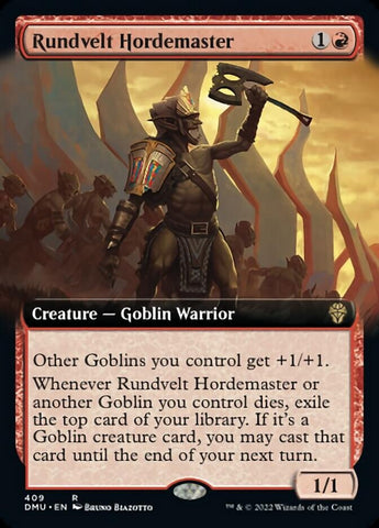 Rundvelt Hordemaster (Extended Art) [Dominaria United] - The Mythic Store | 24h Order Processing