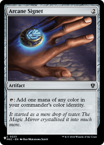 Arcane Signet (MKC) [The List] - The Mythic Store | 24h Order Processing