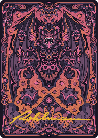 Bloodletter of Aclazotz Art Card (61/81) (Gold-Stamped Signature) [The Lost Caverns of Ixalan Art Series] - The Mythic Store | 24h Order Processing