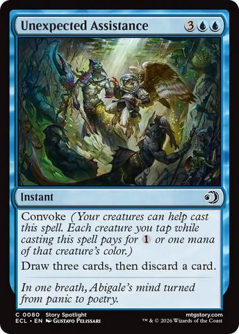 Unexpected Assistance [Lorwyn Eclipsed] - The Mythic Store | 24h Order Processing