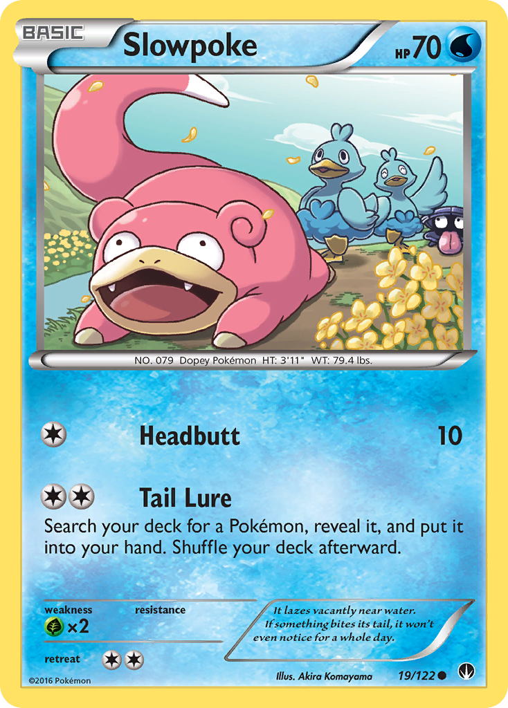 Slowpoke (19/122) [XY: BREAKpoint] - The Mythic Store | 24h Order Processing