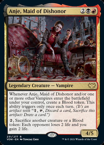 Anje, Maid of Dishonor [Innistrad: Crimson Vow] - The Mythic Store | 24h Order Processing