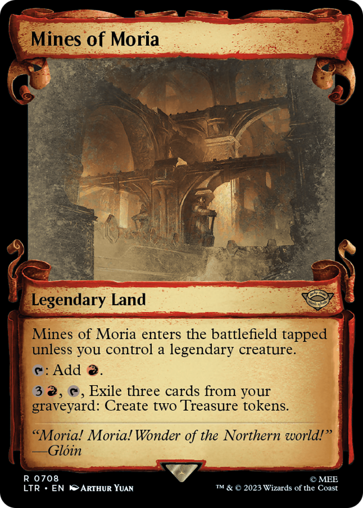 Mines of Moria [The Lord of the Rings: Tales of Middle-Earth Showcase Scrolls] - The Mythic Store | 24h Order Processing