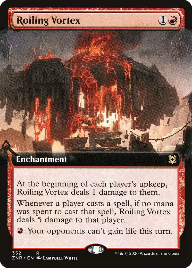 Roiling Vortex (Extended Art) [Zendikar Rising] - The Mythic Store | 24h Order Processing
