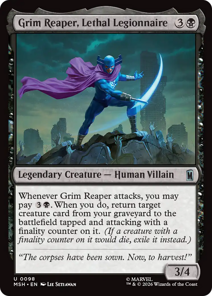 Grim Reaper, Lethal Legionnaire [Marvel Super Heroes] - The Mythic Store | 24h Order Processing