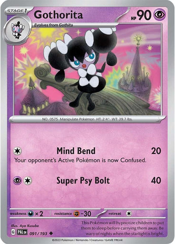 Gothorita (091/193) [Scarlet & Violet: Paldea Evolved] - The Mythic Store | 24h Order Processing