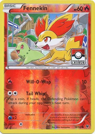Fennekin (10/124) (League Promo) [XY: Fates Collide] - The Mythic Store | 24h Order Processing