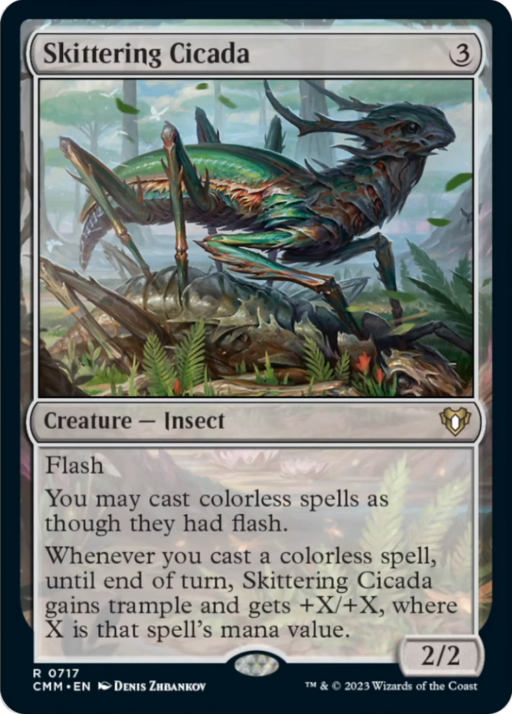 Skittering Cicada [Commander Masters] - The Mythic Store | 24h Order Processing