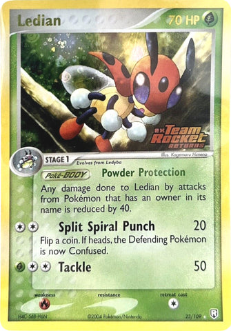 Ledian (23/109) (Stamped) [EX: Team Rocket Returns] - The Mythic Store | 24h Order Processing
