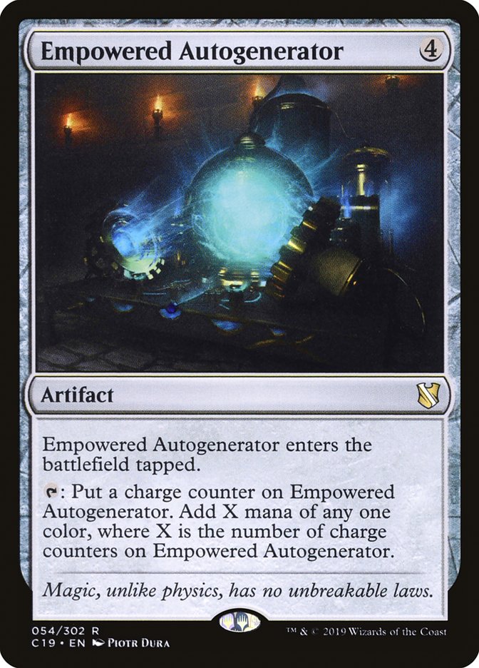 Empowered Autogenerator [Commander 2019] - The Mythic Store | 24h Order Processing