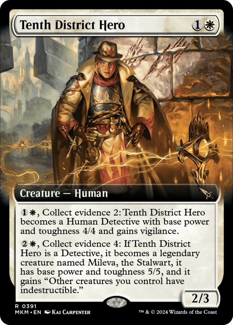 Tenth District Hero (Extended Art) [Murders at Karlov Manor] - The Mythic Store | 24h Order Processing