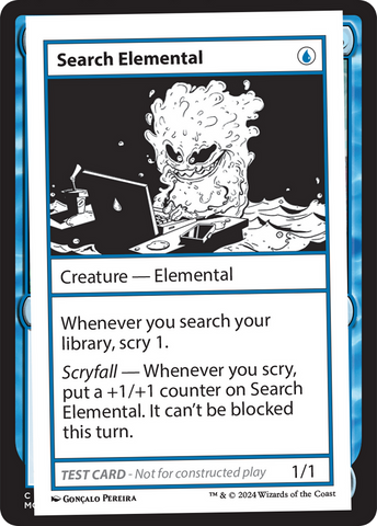 Search Elemental [Mystery Booster 2 Playtest Cards] - The Mythic Store | 24h Order Processing