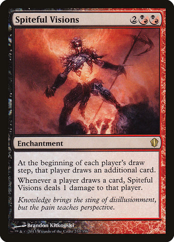Spiteful Visions [Commander 2013] - The Mythic Store | 24h Order Processing