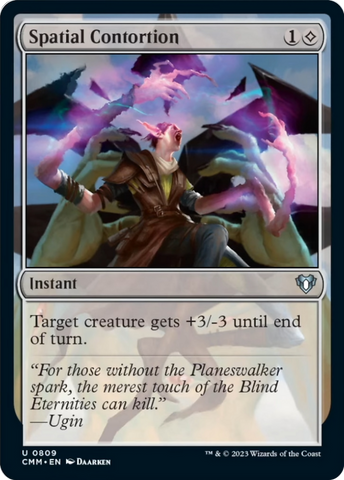 Spatial Contortion [Commander Masters] - The Mythic Store | 24h Order Processing
