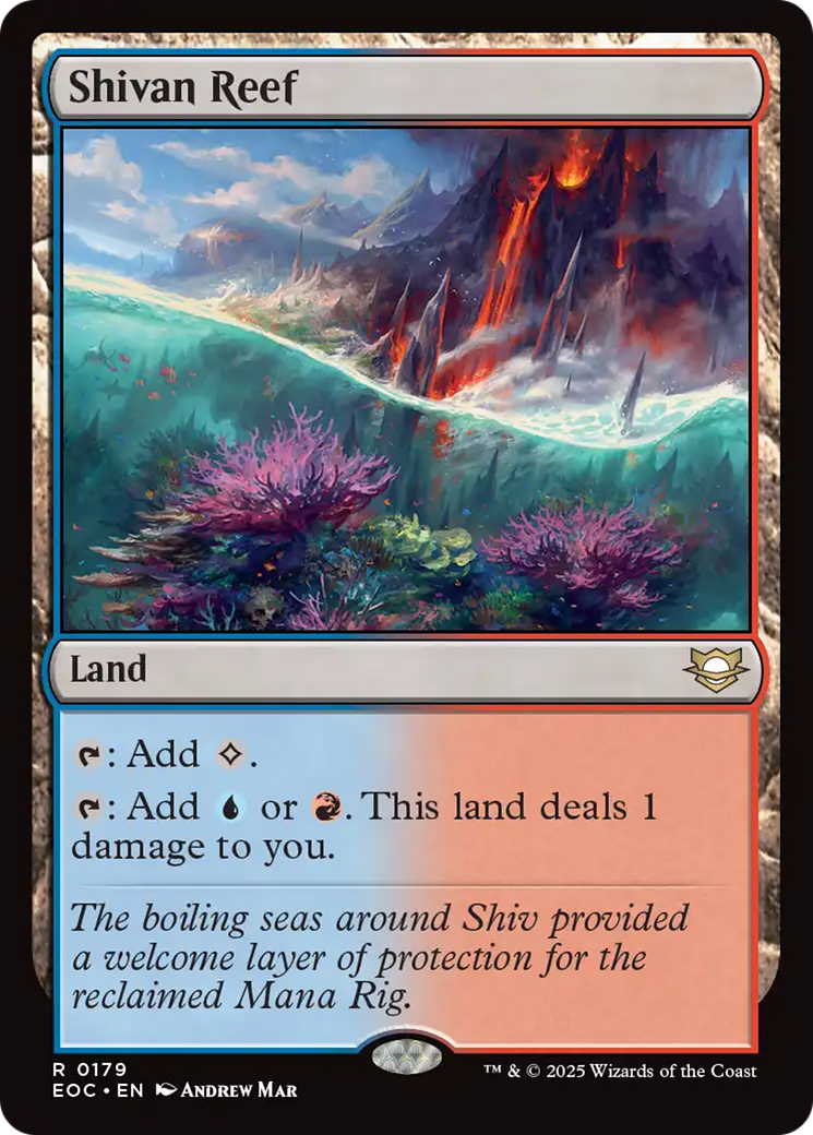 Shivan Reef [Edge of Eternities Commander] - The Mythic Store | 24h Order Processing