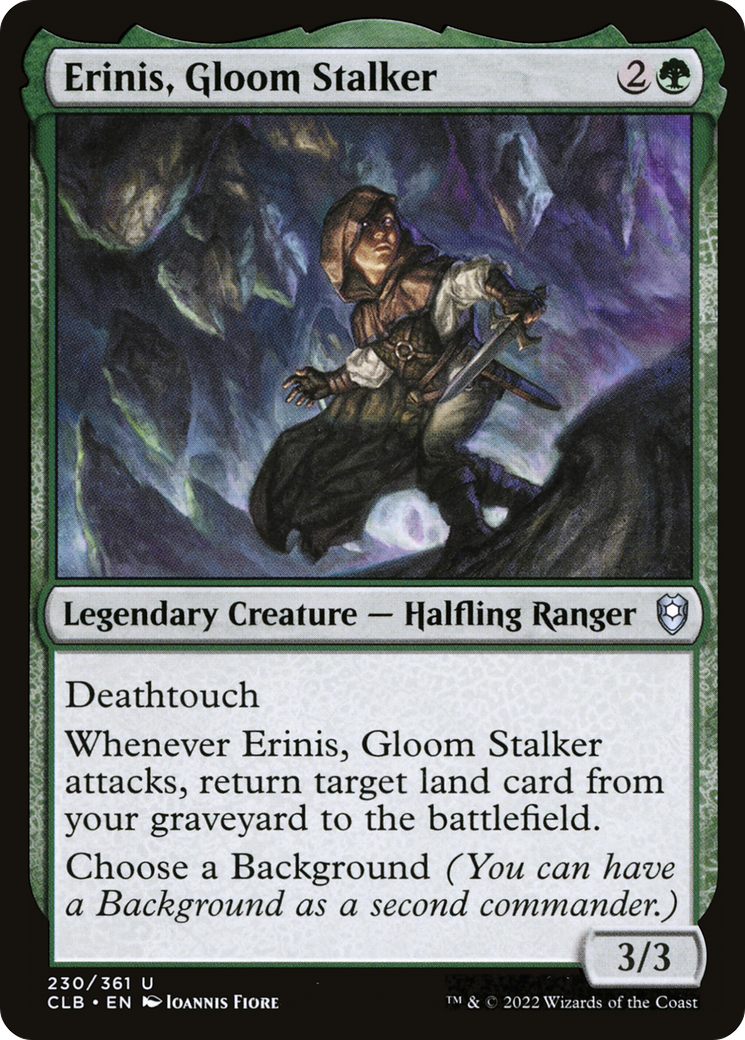 Erinis, Gloom Stalker [Commander Legends: Battle for Baldur's Gate] - The Mythic Store | 24h Order Processing