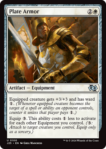 Plate Armor [Foundations Jumpstart] - The Mythic Store | 24h Order Processing