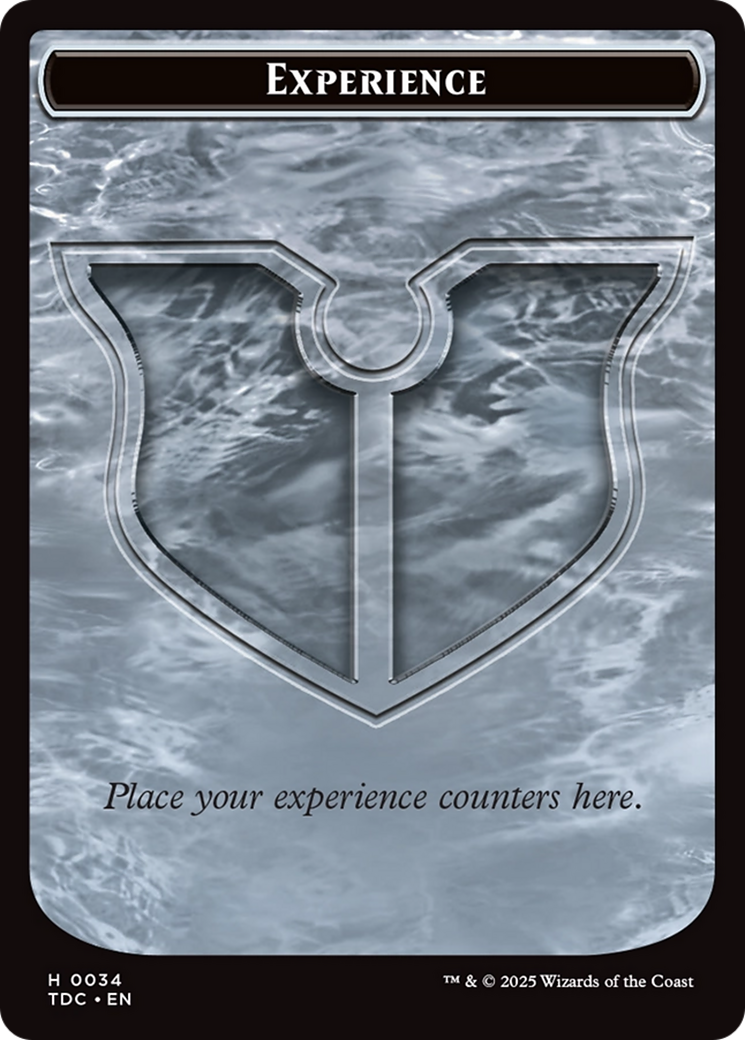 Experience // Treasure Double-Sided Token [Tarkir: Dragonstorm Commander Tokens] - The Mythic Store | 24h Order Processing