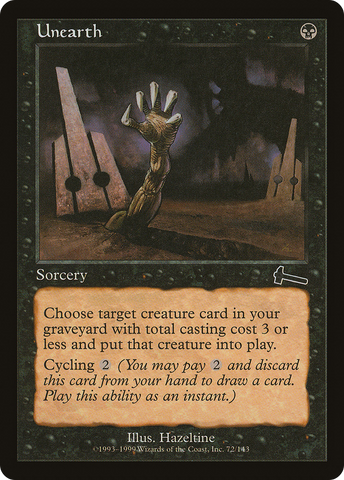 Unearth [Urza's Legacy] - The Mythic Store | 24h Order Processing