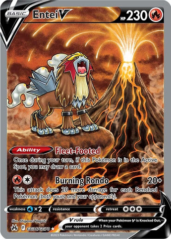 Entei V (GG36/GG70) [Sword & Shield: Crown Zenith] - The Mythic Store | 24h Order Processing