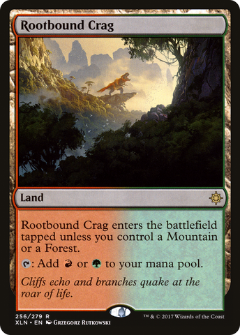 Rootbound Crag [Ixalan] - The Mythic Store | 24h Order Processing