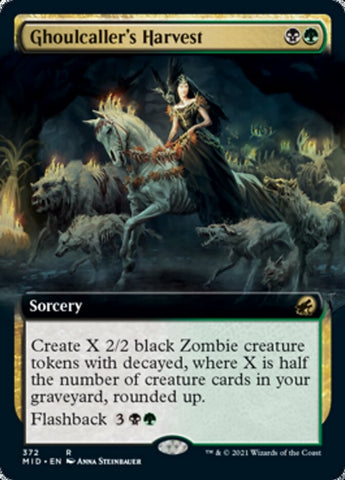 Ghoulcaller's Harvest (Extended Art) [Innistrad: Midnight Hunt] - The Mythic Store | 24h Order Processing