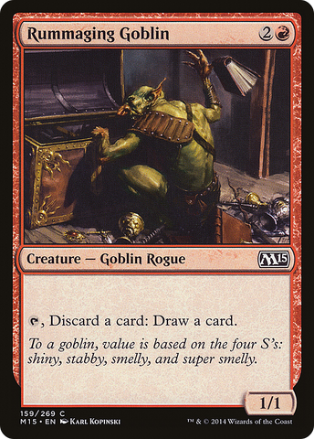 Rummaging Goblin [Magic 2015] - The Mythic Store | 24h Order Processing