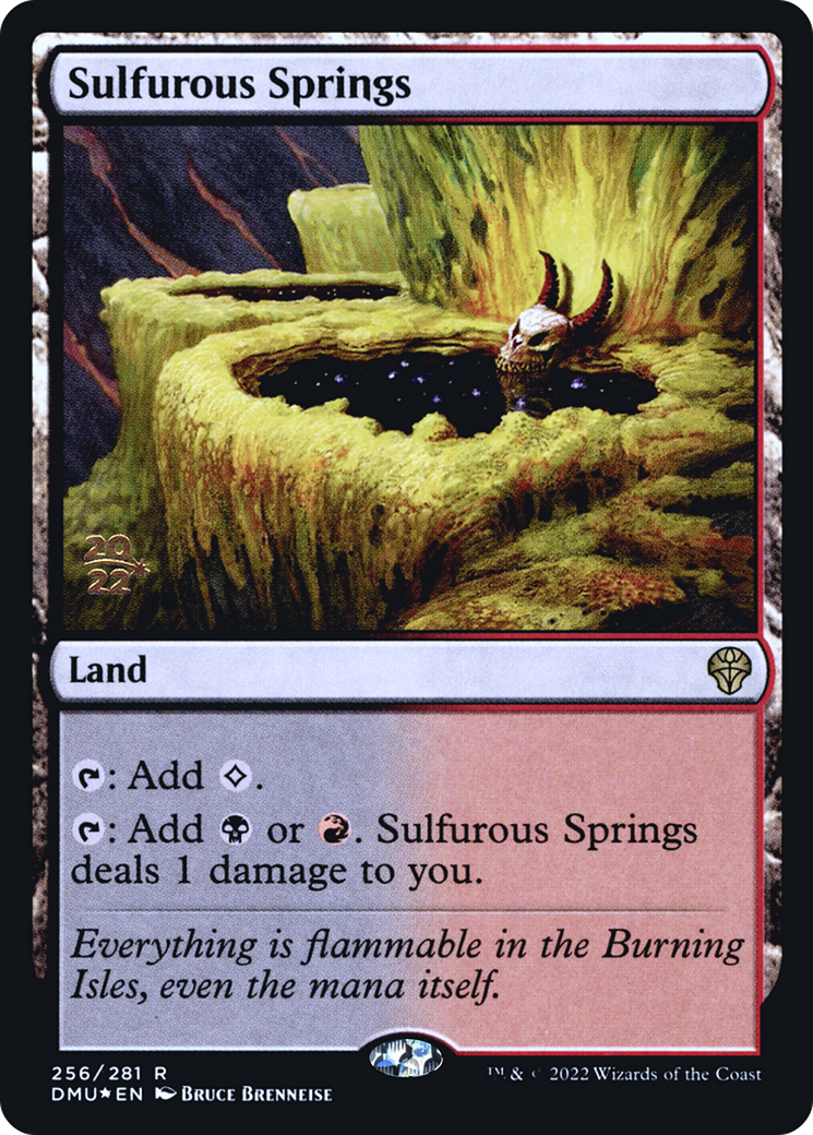 Sulfurous Springs [Dominaria United Prerelease Promos] - The Mythic Store | 24h Order Processing