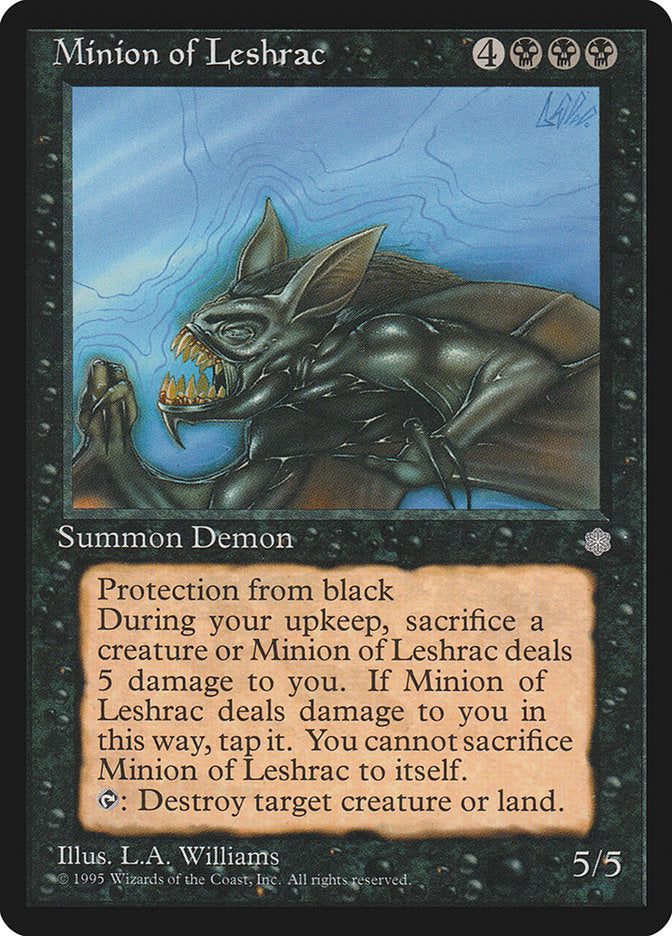 Minion of Leshrac [Ice Age] - The Mythic Store | 24h Order Processing