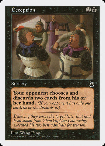 Deception [Portal Three Kingdoms] - The Mythic Store | 24h Order Processing