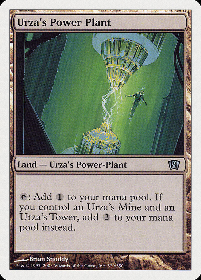 Urza's Power Plant [Eighth Edition] - The Mythic Store | 24h Order Processing
