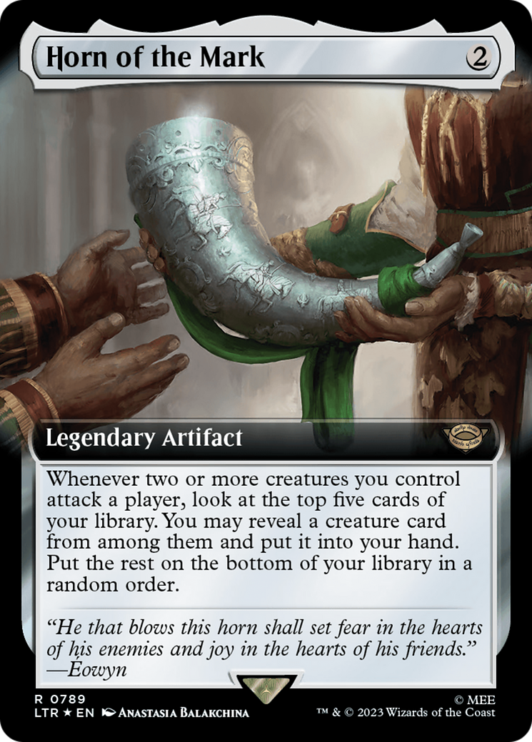 Horn of the Mark (Extended Art) (Surge Foil) [The Lord of the Rings: Tales of Middle-Earth] - The Mythic Store | 24h Order Processing