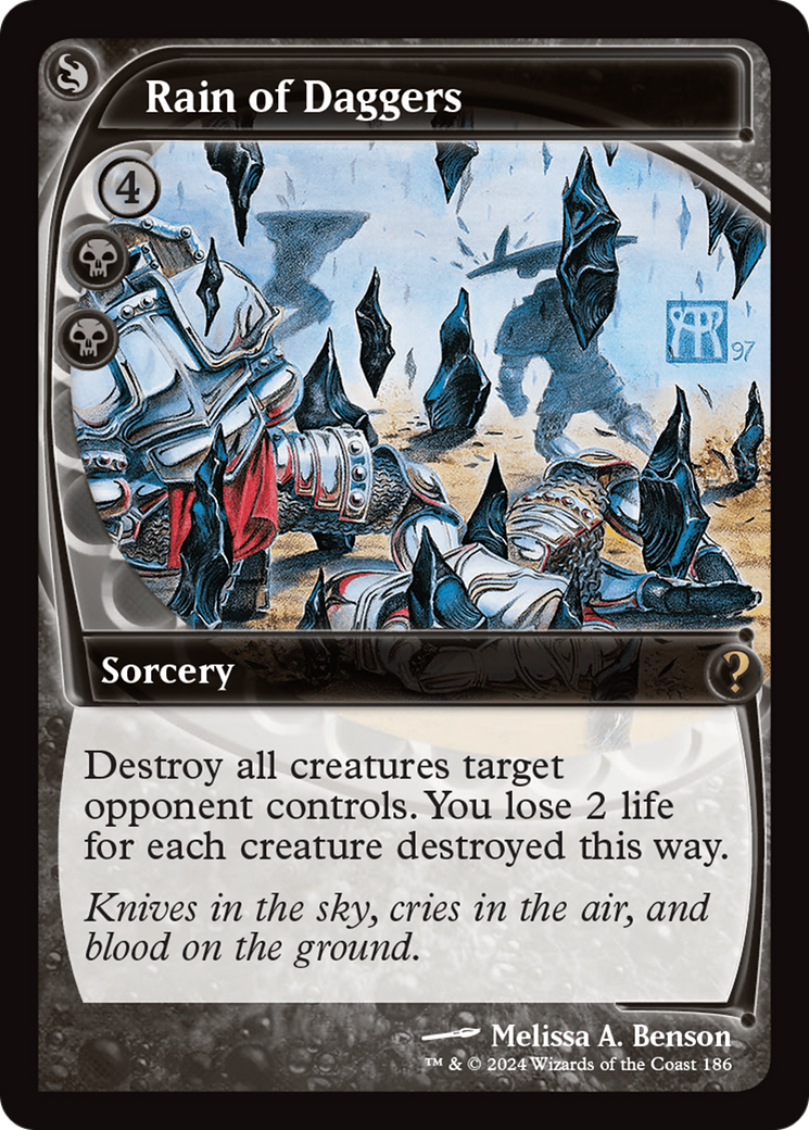 Rain of Daggers (Future Sight) [Mystery Booster 2] - The Mythic Store | 24h Order Processing