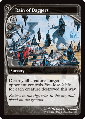 Rain of Daggers (Future Sight) [Mystery Booster 2] - The Mythic Store | 24h Order Processing