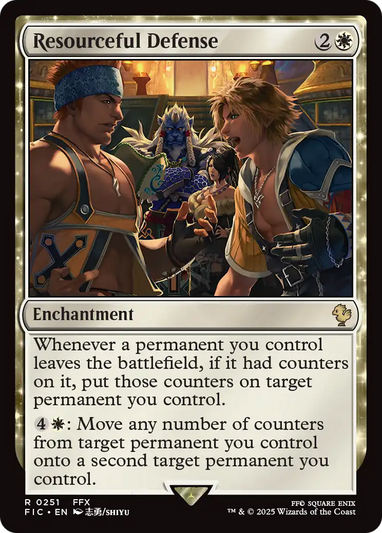 Resourceful Defense [FINAL FANTASY Commander] - The Mythic Store | 24h Order Processing