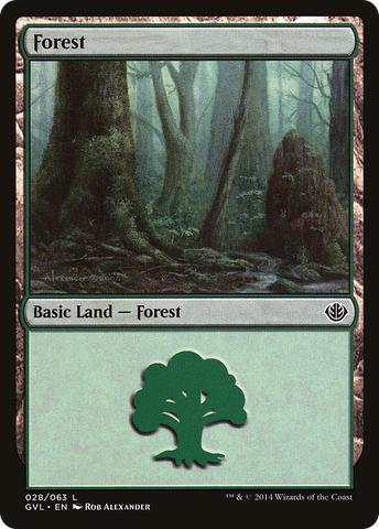 Forest (28) (Garruk vs. Liliana) [Duel Decks Anthology] - The Mythic Store | 24h Order Processing