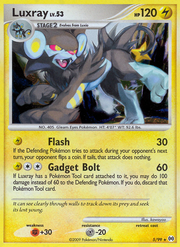 Luxray (5/99) [Platinum: Arceus] - The Mythic Store | 24h Order Processing