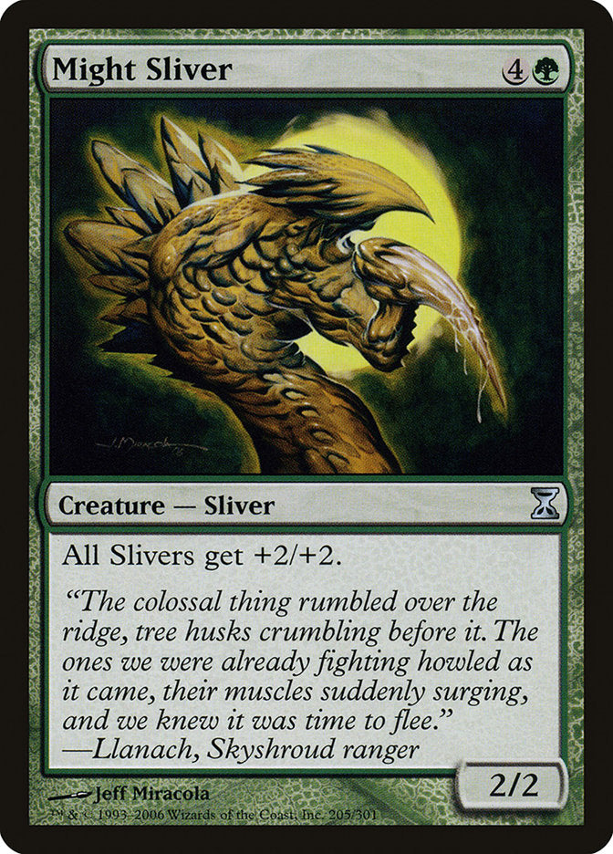 Might Sliver [Time Spiral] - The Mythic Store | 24h Order Processing