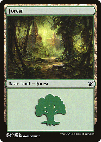 Forest (269) [Khans of Tarkir] - The Mythic Store | 24h Order Processing
