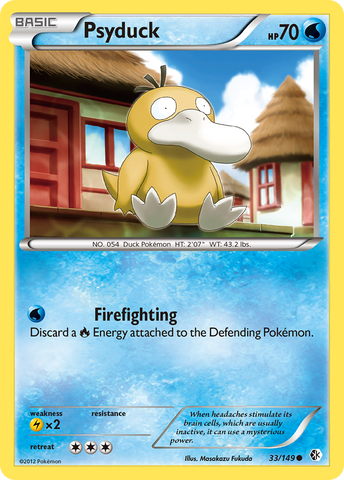 Psyduck (33/149) [Black & White: Boundaries Crossed] - The Mythic Store | 24h Order Processing