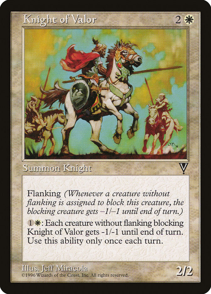 Knight of Valor [Visions] - The Mythic Store | 24h Order Processing